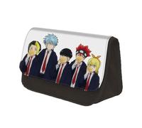 Jiumaocleu Mashle Trousse à crayons Magic and Muscles Mash Burnedead Grande capacité Anime Papeterie Sac à double fermeture éclair Boîte à crayons Organiseur de bureau portable pour étudiants, Type 8,