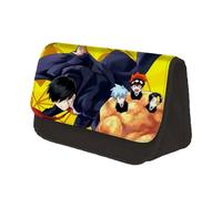 Jiumaocleu Mashle Trousse à crayons Magic and Muscles Mash Burnedead Grande capacité Anime Papeterie Sac à double fermeture éclair Boîte à crayons Organiseur de bureau portable pour étudiants, type 2,