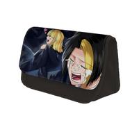 Jiumaocleu Mashle Trousse à crayons Magic and Muscles Mash Burnedead Grande capacité Anime Papeterie Sac à double fermeture éclair Boîte à crayons Organiseur de bureau portable pour étudiants, Type 4,