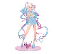 Jiumaocleu NEEDY GIRL OVERDOSE Figurine KAnge de 20 cm, figurines d'action manga d'anime, décoration de bureau faite à la main