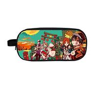 Jiumaocleu Toilet-Bound Hanako-kun Trousse à crayons Anime - Trousse à stylos Yugi Amane - Grande capacité - Double couche - Fermeture éclair - Pour l'école, les étudiants, les filles et les garçons