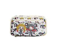 Jiumaocleu Trousse à crayons Anime Game Kochou Shinobu Kamado Tanjiro/Uzui Tengen/Hashibira Inosuke Figures Grande capacité Anime Pen Bag Sac de papeterie pour étudiants, Type 3, 21.5cmx12cm, Cartable