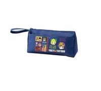 Jiumaocleu Trousse à crayons Anime pour garçons/filles, Kira Yoshikage/Enrico Pucci Figures Double Couche Trousse à crayons pour étudiants 21 x 4,7 x 9,5 cm, Type 1, 21*4.7*9.5cm, Trousse à crayons