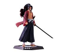 Jiumaocleu Tsugikuni Statue Yoriichi - 30 cm PVC Anime Figure Model Grande taille Kimetsu No Yaiba Sculpture faite à la main Décoration de bureau