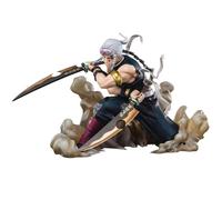 Jiumaocleu Uzui Tengen Figurine 14 cm accroupi Modèle PVC Modèle de combat Version anime Figurine Statue Objets de collection Cadeaux pour les fans