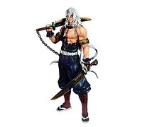 Jiumaocleu Uzui Tengen Figurine Statue - 31 cm - Figurine d'anime Uzui Tengen - Modèle fait à la main - Objet de collection - Ornement de bureau - Animation - Modèle de personnage