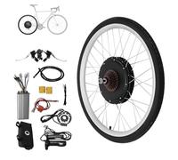 jiumxliu Kit de conversion de vélo électrique 26 ", 36 V, 500 W, pour roue arrière, moteur de hub avec affichage LED