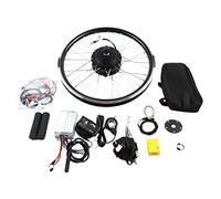 jiumxliu Kit de conversion pour vélo électrique 20" 36 V 500 W - Roue avant - 30 km/h - 5 niveaux PAS, régulateur de vitesse, écran LCD, kit de contrôleur, pour freins à disque/V