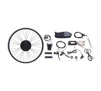 jiumxliu Kit de conversion pour vélo électrique 28" 36 V 500 W Roue avant 40 km/h, 5 niveaux PAS, régulateur de vitesse, écran LCD, kit de contrôleur, pour freins à disque/V