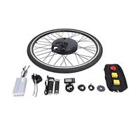 jiumxliu Kit de conversion pour vélo électrique 28" 36 V 500 W Roue avant Moteur à transmission sans balais Kit de conversion Ebike avec écran LCD Kit de bricolage