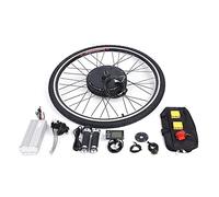 jiumxliu Kit de conversion pour vélo électrique 28" 48 V 1000 W - Roue avant - Moteur à transmission sans balais - Kit de conversion avec écran LCD