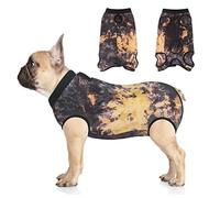 Jiupety Body Chien Post Operatoire Femelle, Réglables Body Chien Post Operatoire Male, Après Stérilisation alternatives aux Collerettes, Tie-Dye M