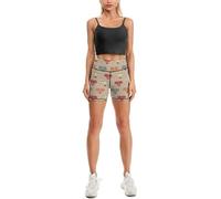 JiuPopular Aosifa Short de sport pour femme, short d'éducation mathématique, taille haute, short de yoga pour gym, entraînement, course à pied, cyclisme, Mignon Jack Russel Terrier, L
