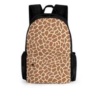 JiuPopular Daypack, E7e30e511f1088d2ae7f60a3068632af Sac à dos avec poches pour randonnée, camping, voyage, Motif girafe, 42x30.5cm