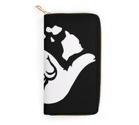 JiuPopular Portefeuille en cuir, Aloha Hand Hawaï, petite taille et grande capacité, facile à transporter, Style :, 19.7x10.5cm, Moderne