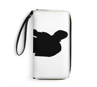 JiuPopular Portefeuille en cuir pour arts martiaux Taekwondo, avec corde, petite taille et grande capacité, facile à transporter