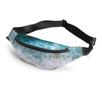 JiuPopular Sac banane, beau sac banane, sac banane réglable pour course à pied, marche, randonnée