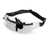 JiuPopular Sac banane, taekwondo, arts martiaux, sac banane réglable pour course à pied, marche, randonnée