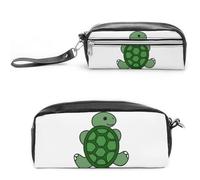 JiuPopular Trousse à crayons en cuir, motif drapeau de l'Afrique du Sud, utilisée comme trousse à crayons pour le bureau et l'école, sac de voyage d'affaires ou petite boîte à outils, trousse de