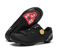 JiuQing Chaussures Vélo Route Homme Chaussures Cyclisme Légères Compatibles | Boucle Rotative Compatible Avec Les Pédales Peloton KEO SPD-SL Cales Delta Incluses Pour Intérieure Extérieure
