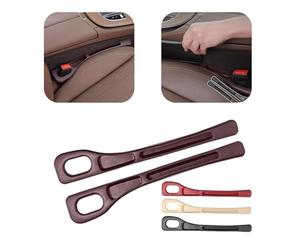 jiuqiwang Lot de 2 Remplisseurs D'espace pour Mazda MX-5 MX5 NC 2006-2015, Siège de Voiture Empêcher Les Objets de Tomber,B-rown