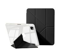 JiuRui Accessori, 3-Y-Foldable Stand Protective Case with Pen Slot Suitable for iPad 10th-Gen 10.9/ 11th 11 inch 2025 Universal(Noir)