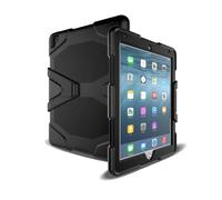 JiuRui Accessori, Anti-Drop TPU+Silicone Shell, Bracket Protective Case Suitable for iPad 11th Gen 2025/10th Generation-10.9-inch Universal(Noir)