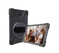 JiuRui Accessori, Hand/Shoulder Strap Anti Drop Shell Protective Case Suitable for Samsung Galaxy Tab A7 T500/T505 10.4 inch 2020(Noir)
