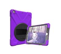 JiuRui Accessori, Hand/Shoulder Strap Anti Drop Shell Protective Case Suitable for Samsung Galaxy Tab A7 T500/T505 10.4 inch 2020(Purple)