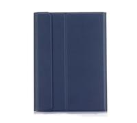 JiuRui Accessori, Leather Cover with Pen Slot, Portable Tablet Protective Cover Suitable for iPad Pro 11 inch 2024(Bleu)