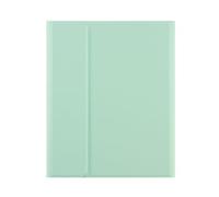 JiuRui Accessori, Leather Cover with Pen Slot, Portable Tablet Protective Cover Suitable for iPad Pro 11 inch 2024(Mint Green)