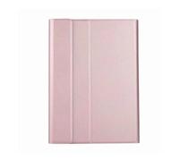 JiuRui Accessori, Leather Cover with Pen Slot, Portable Tablet Protective Cover Suitable for iPad Pro 13 inch 2024(Rose Gold)