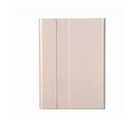 JiuRui Accessori, Leather Cover with Pen Slot, Portable Tablet Protective Cover Suitable for iPad Pro 11 inch 2024(Golden)