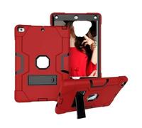 JiuRui Accessori, Silicone Anti Drop Shell, Protective Cover Suitable for iPad Mini 7 2024/mini6 2021 8.3 inch Universal(Red+Black)