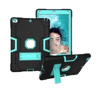 JiuRui Accessori, Silicone Anti Drop Shell, Protective Cover Suitable for iPad Mini 7 2024/mini6 2021 8.3 inch Universal(Black+Mint Green)