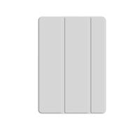 JiuRui Accessori, Silicone Soft Shell Tablet Protective Cover Suitable for iPad Mini 7 2024/mini6 2021 8.3 inch(Haze Gray)