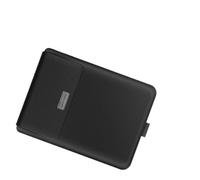 JiuRui Accessori, Stand Folding PU Leather Sleeve Waterproof Inner Bag Suitable for Laptop Or Tablet Universal(Noir,15-16 inch Universal)