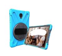 JiuRui Accessori, Wristband/Shoulder Strap Anti Drop Protective Shell Case Suitable for iPad Air 11 inches 2025(Bleu Ciel)