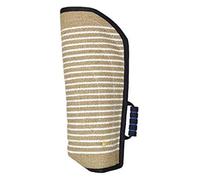 JIURUOZ Manchette Mordant, Protection Manche Anti Morsure, Ensemble de Manchons de Morsure for Chien, Manchon de Protection des Bras for Chien, Jouet à mâcher en Jute(Black)