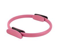 JIUSILIFE - Anneau de Pilates circulaire de 37 cm, équipement extensible de hanche avec double poignées rembourrées, anneau de yoga et de Pilates pour entraînement intérieur de la cuisse, mise en