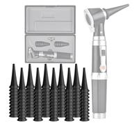 Jiusion Pack D'origine 100 Pack 2,4 mm Conseils de Spéculum Otoscope Pour Jiusion 3X Otoscope ou Même Style Otoscope, Disposabe Spéculum Otoscope Caps Accessoire 100 Pièces au total