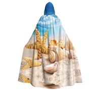 JIUTY Cape à capuche économique pour adulte, 145 cm de long, parfaite pour Halloween, danses