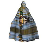 JIUTY Cape à capuche économique pour adulte, 145 cm de long, parfaite pour les fêtes d'Halloween, les danses