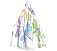 JIUTY Cape à capuche économique pour adulte, 145 cm de long, parfaite pour les fêtes d'Halloween, les danses