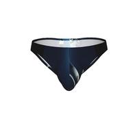 JIUTY Culotte de bikini imprimé phare au clair de lune, Noir , L