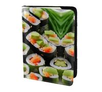 JIUTY Porte-passeport en cuir de vache pour homme et femme, accessoire de couverture de documents de voyage, Noir , Taille unique