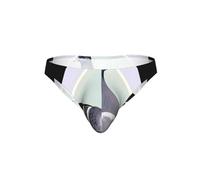 JIUTY Slip de bikini imprimé pigeon gris, Noir , XL