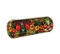 JIUTY Trousse à crayons avec fermeture éclair pour étudiants, artistes, bureau, travail, école, blanc, Taille unique, Organiseur de sac