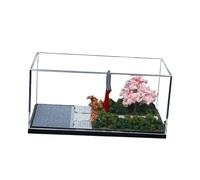 Jiuvaso 1:64 Parking Fond Garage Souterrain Acrylique Modèle Bâtiment Mini Moulé sous Pression Garage pour Véhicule Scène Jouet