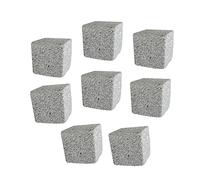 Jiuvaso 10 Jouets à Mâcher pour Hamsters, Blocs de Broyage pour Oiseaux et Petits Animaux D'intérieur Carrés (Cochon d'Inde), 5CM